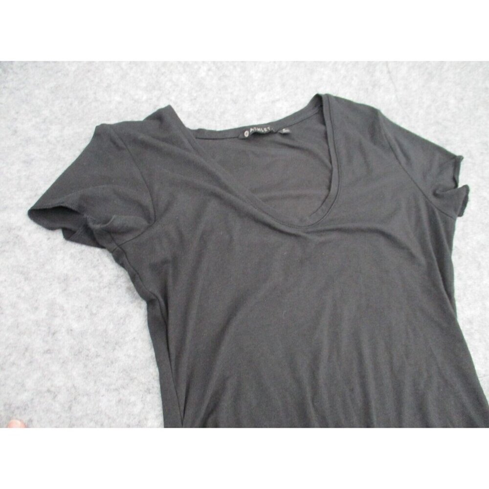 Athleta Womens Dress Small Faux Wrap Nectar Short V Neck Stretchy Ladies Knit - Picture 4 of 16